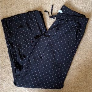 Patterned drawstring pants